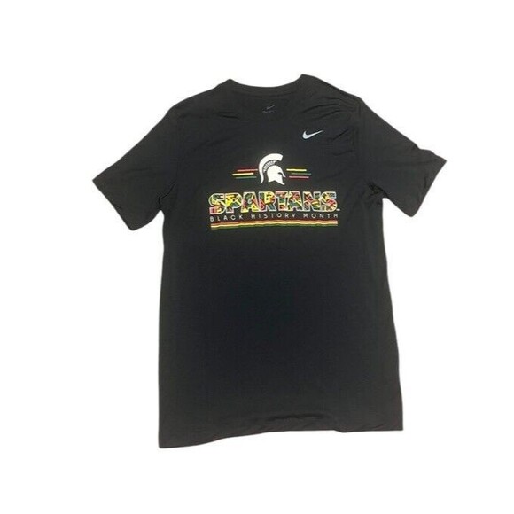 Nike Michigan State Spartans Black History Month Shirt Men's Size Large MSU - Picture 1 of 6